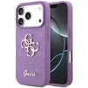 Image de Coque Guess Fixed Glitter Big 4G pour iPhone 17 Pro - Lilac