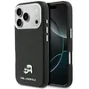 Image de Coque Karl Lagerfeld Hardcase Leather K&C Head Pin MagSafe pour iPhone 17 Pro - Black