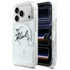 Image de Coque Karl Lagerfeld Glitter Karl Script Logo MagSafe pour iPhone 17 Pro - Clear
