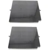 Image de Lot de deux filtre à charbon AIRFORCE FC120 AFFCAF16CS 260X256X17 mm Hotte 480122100934 AIRFORCE ARTHUR MARTIN ELECTROLUX WHIRLPOO
