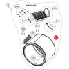 Image de Tambour Sèche-linge 2985422300 2985425800 BEKO AYA LISTO HIGH ONE
