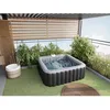 Image de Spa gonflable carré 6 places - VENTE-UNIQUE - B-COSY II - 140 buses dair - Noir en PVC