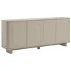 Image de Buffet avec 4 portes - Taupe - BRISTANA