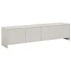 Image de Meuble TV avec 4 portes - Beige - NALYRA de Maison Céphy