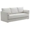 Image de Canapé 3 places convertible en tissu beige GRECCO