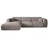 Image de Grand canapé dangle gauche en tissu gris POGNI de Maison Céphy
