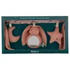 Image de Chaîne dactivités bébé - Lapinoo - Terracotta - Miroir réfléchissant - Hochets colorés
