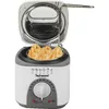 Image de Fondue/Friteuse 1 L - Techwood TFF-81 - Puissance 950W - thermostat réglable de 80 à 190°C - Panier à friture-poignée détachable