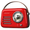 Image de Radio Rétro portable Ledwood ALMA FM Bluetooth 5.3 Entrée USB Puissance 30W - Batterie 37V-1500mAh - Retro Vintage - Rouge