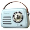 Image de Radio Rétro portable Ledwood ALMA FM Bluetooth 5.3 Entrée USB Puissance 30W - Batterie 37V-1500mAh - Retro Vintage - Bleu