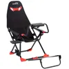 Image de Amstrad AMS-RACING-SIM Siège de simulateur auto avec support pour volant & levier de vitesse - 3 niveaux de réglage hauteur