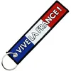 Image de CLJ - Porte-clés - Vive La France - Bleu Blanc Rouge - bleu blanc rouge - Engagés - France