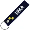 Image de CLJ - Porte-clés - Lima - Bleu Marine - Nautique - Maritime