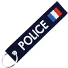 Image de CLJ - Porte-clés - Police - Bleu marine foncé - Métiers - France