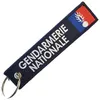 Image de CLJ - Porte-clés - Passion Gendarme - Bleu marine foncé - Militaire -