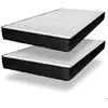 Image de Pack de 2 matelas Titanium 90x200 cm - Soutien Blue Latex - Mousse à mémoire de forme HR - 7 Zones de Confort - Épais 26 cm