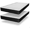 Image de Pack de 2 matelas Titanium 80x200 cm - Soutien Blue Latex - Mousse à mémoire de forme HR - 7 Zones de Confort - Épais 26 cm