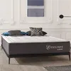 Image de Matelas 140x190 cm - Exclusive - Matelas Ressorts Ensachés HybridMousse HRBlue LatexMi-fermeRéversibleTrès épais 30 cm