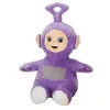 Image de Peluche Teletubies Tinky Winky 50 cm Violet - Personnage TV - Set Doudou Enfant avec carte Offerte