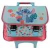 Image de Cartable à roulettes Stitch 230117 Bleu ciel /Rose