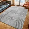 Image de Tapis - NAZAR RUGS - TURIN - Géométrique en relief - Gris - 280x370 cm