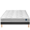 Image de Ensemble Bultex BACK TO BASICS + Sommier POWER + pieds 90x190 Mousse