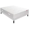 Image de Ensemble Epeda LECHAPPEE + Sommier Escale confort ferme + Pieds 70x190 Ressorts