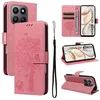 Image de Coque Honor 400 SMART 5G Étui portefeuille en simili-cuir à rabat Rose multicolore HOUSSE