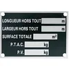 Image de Plaque Constructeur en Aluminium