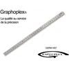 Image de Graphoplex - Réglet acier flexible double face ép 05mm l 13mm L 30cm