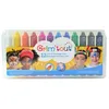Image de Crayons de maquillage - Grimtout - Lot de 12 - Multicolore - À leau - Sans parabène
