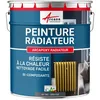 Image de Peinture Radiateur fonte acier alu - PEINTURE RADIATEUR - 1 kg (jusquà 5 m² en 2 couches) Gris fer - RAL 7011