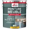 Image de Peinture Meuble Cuisine Salle de Bain 1 kg (jusquà 12 m² en 2 couches) Jaune Signalisation - RAL 1023