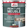 Image de Peinture Meuble Cuisine Salle de Bain - Résine epoxy - ARCAPOXY MEUBLE - 1 kg (jusquà 12 m² en 2 couches) Rouge Tomate - RAL 3013