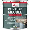 Image de Peinture Meuble Cuisine Salle de Bain - Résine epoxy - ARCAPOXY MEUBLE - 1 kg (jusquà 12 m² en 2 couches) Blanc - RAL 9003