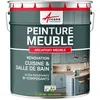Image de Peinture Meuble Cuisine Salle de Bain - Résine epoxy - ARCAPOXY MEUBLE - 1 kg (jusquà 12 m² en 2 couches) Vert Réséda - RAL 6011