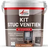 Image de Kit stuc venitien enduit stucco spatulable décoratif - KIT STUCCOLIS - 7 m² Orange Sanguine