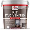 Image de Kit stuc venitien enduit stucco spatulable décoratif - KIT STUCCOLIS - 7 m² Violet Pourpre