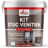 Image de Kit stuc venitien enduit stucco spatulable décoratif - KIT STUCCOLIS - 7 m² Rouge Oriental