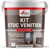 Image de Kit stuc venitien enduit stucco spatulable décoratif - KIT STUCCOLIS - 7 m² Ivoire Crème