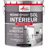 Image de PEINTURE EPOXY SOL - REVEPOXY DECO - 1 kg (jusquà 5 m² en 2 couches) Noir foncé RAL 9005