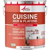 Image de Peinture cuisine mur et plafond lessivable anti odeur & anti condensation : Arcadéco Cuisine - 2.5 L Blanc