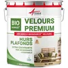 Image de Peinture finition velours dorigine naturelle pour mur et plafond - 10 L (+ ou - 120m² par couche) Beige - RAL 1001