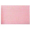 Image de Chemin de table vichy retro 28 cm x 5 m - Rouge