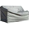 Image de Housse de protection pour canapé - PROLOISIRS - 135 x 80 x 80 cm - Étanche - Pour 2 places - Gris