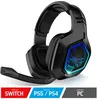 Image de Casque Micro Sans Fil Gamer Xpert-H900 2,4 Ghz Pour Ps4/Xbox One/Switch/Pc/Mac Rétro Éclairé Bleu - 10h D'autonomie en occasion ou reconditionné