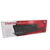 Image de ADVANCE Pack Clavier / Souris CLS-497RF - Sans fil - PC - Noir