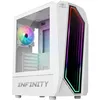 Image de Boîtier PC Gamer - Spirit Of Gamer - INFINITY ARTIC - Blanc - RGB - Verre Trempé
