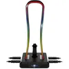 Image de Support Casque Gaming - SPIRIT OF GAMER - SENTINEL - 11 Effets Lumineux - Hub USB - Compatible PC/PS4/Xbox