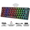 Image de Clavier Gamer - SPIRIT OF GAMER - XPERT K200 - Mécanique - Sans Fil - AZERTY 60% - RGB